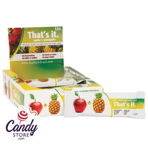 That's It Apple And Pineapple Fruit Bar 1.2oz - 12ct CandyStore.com