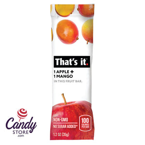 That's It Apple Mango Fruit Bar 1.2oz - 12ct CandyStore.com