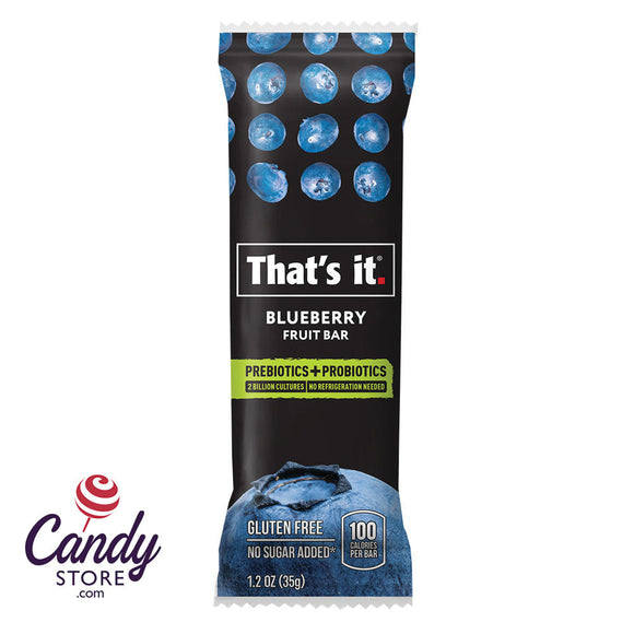 That's It Blueberry Probitic Bar 1.2oz - 12ct CandyStore.com