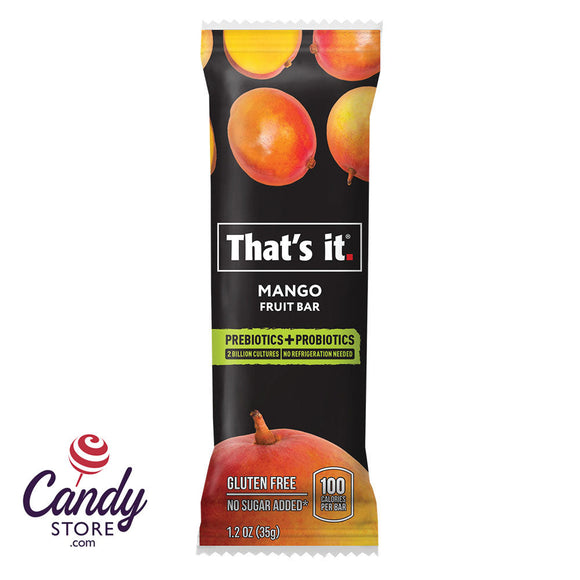That's It Mango Probiotic Bar 1.2oz - 12ct CandyStore.com