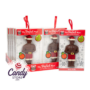 The Perfect Man Milk Chocolate Ornament 1oz - 12ct CandyStore.com