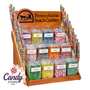 Thin Stick Candy Wood Rack Pennsylvania Dutch - n/a CandyStore.com