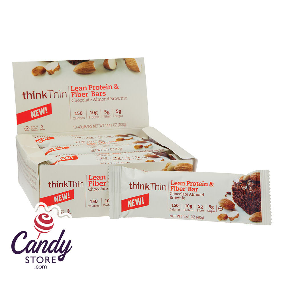Think Thin Chocolate Almond Brownie Protein Bar 1.41oz 10ct