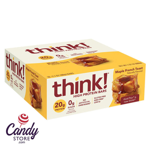 Think Thin Maple Almond Protein Bar 2.1oz - 10ct CandyStore.com