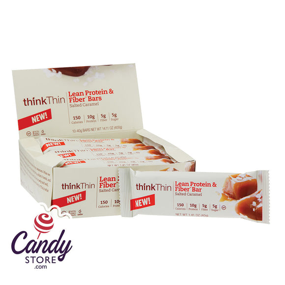 Think Thin Salted Caramel Protein Bar 1.41oz - 10ct CandyStore.com