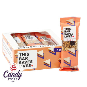This Bar Saves Lives Peanut Butter & Jelly 1.4oz - 12ct CandyStore.com