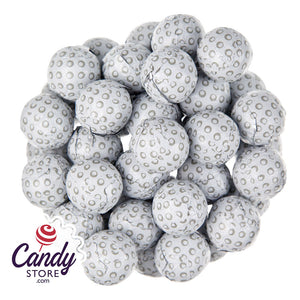 Thompson Milk Chocolate Foiled Golf Balls - 10lb CandyStore.com