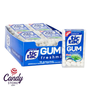 Tic Tac Gum Freshmint 0.95oz - 12ct CandyStore.com