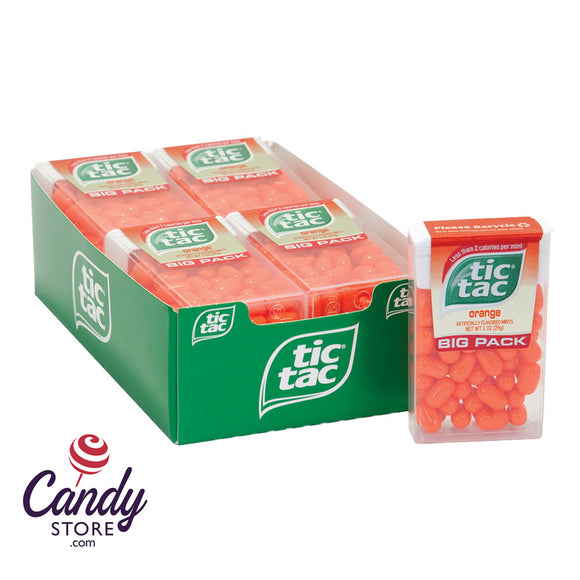Tic Tac Orange 1oz - 12ct CandyStore.com