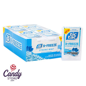 Tic Tac X Freeze Strong Mint 0.7oz - 12ct CandyStore.com