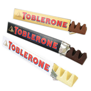 Toblerone Chocolate Bar 20 Count   –  /SnackerzInc.