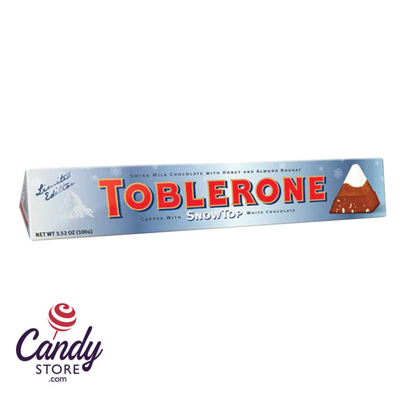 Toblerone Snowtop 3.52oz Bar - 20ct CandyStore.com
