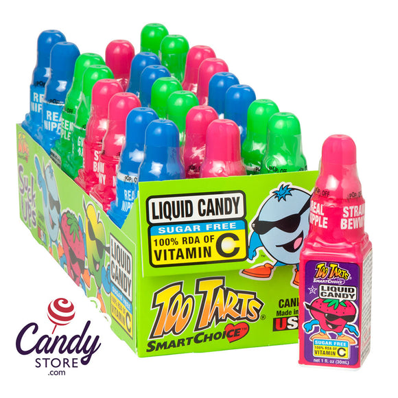 Too Tarts Sugar Free Liquid Candy 1oz - 24ct CandyStore.com