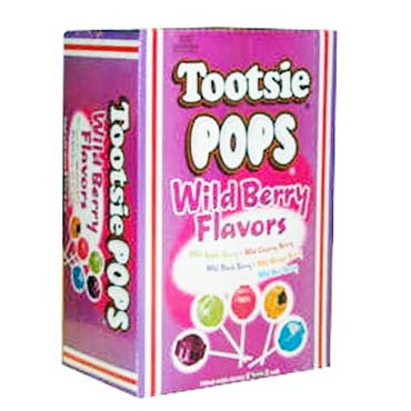 Tootsie Pops Wild Berry - 100ct CandyStore.com