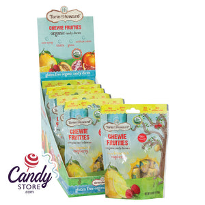 Torie & Howard Lemon Raspberry Chewie Fruities 4oz Pouch - 6ct CandyStore.com