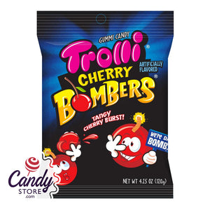 Trolli Sour Cherry Bombers Candy - 12ct CandyStore.com