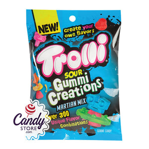 Trolli Sour Gummi Creations Peg Bags - 12ct CandyStore.com