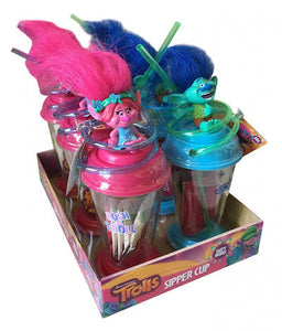 Trolls Taffy filled Sipper Cup - 6ct CandyStore.com