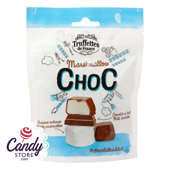 Truffettes De France Milk Chocolate Marshmallow 3.52oz Peg Bag - 12ct CandyStore.com