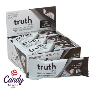 Truth Bars Dark Chocolate Coconut 1.76oz 12ct - 12ct CandyStore.com