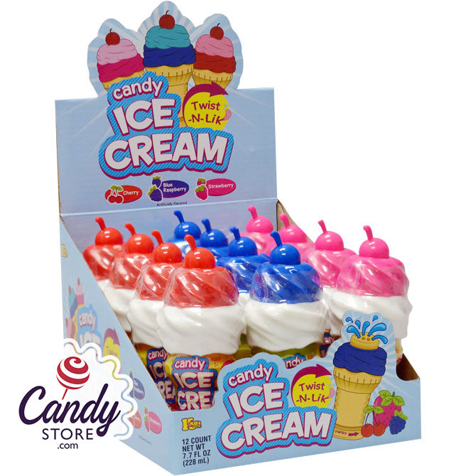 Twist-N-Lik Candy Ice Cream - 12ct | CandyStore.com