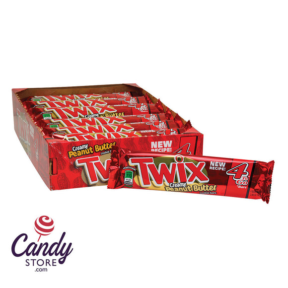 Twix Peanut Butter 2.8oz King Size Bar - 18ct CandyStore.com