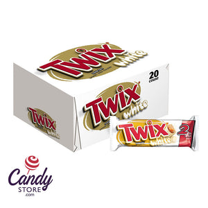 Twix White Chocolate 2.64oz King Size Bar - 20ct CandyStore.com
