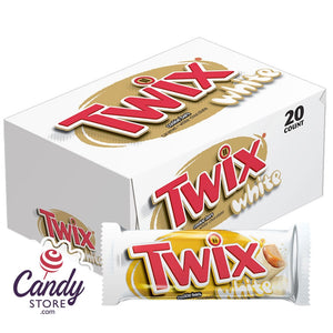 Twix White Chocolate Cookie Bar - 20ct CandyStore.com