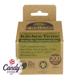 Unbleached Kitchen Twine If You Care - 200Ft - 24ct CandyStore.com
