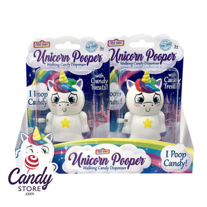 Unicorn Pooper Walking Candy Dispenser 0.28oz - 8ct CandyStore.com