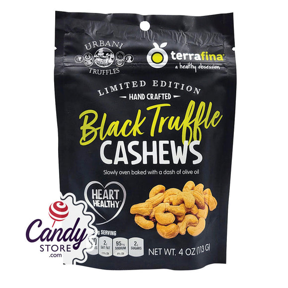 Urbani Black Truffle Cashews 4oz Peg Bags - 8ct CandyStore.com