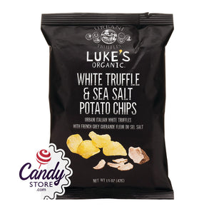 Urbani White Truffle & Sea Salt Potato Chips 1.5oz Bags - 24ct CandyStore.com