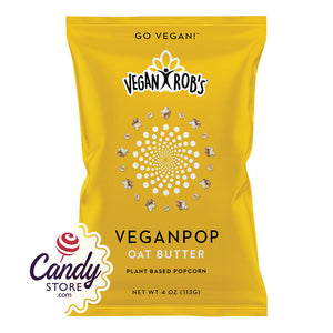 Vegan Rob's Popcorn Oat Butter 4oz Bags - 9ct CandyStore.com