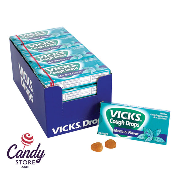 Vick's Menthol Cough Drops - 20ct CandyStore.com