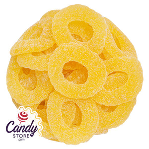 Vidal Gummy Pineapple Rings - 2.2lb CandyStore.com