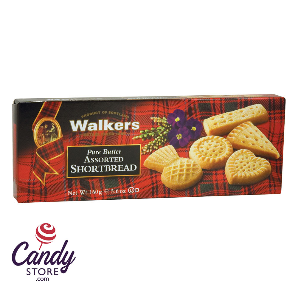 Walkers Assorted Shortbread Cookies 5.6oz Box 12ct