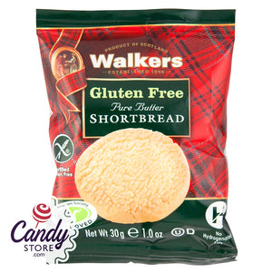 Walkers Gluten Free Shortbread Rounds 1.2oz Bag - 60ct CandyStore.com