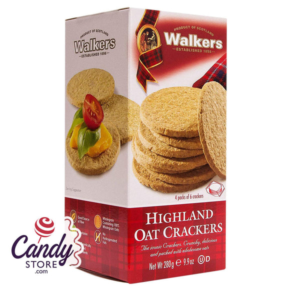 Walkers Highland Oat Crackers 9.9oz Box - 6ct CandyStore.com