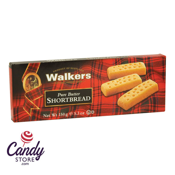 Walkers Shortbread Finger Cookies 5.3oz Box - 12ct CandyStore.com