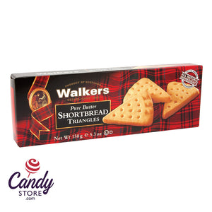 Walkers Shortbread Triangle Cookies 5.3oz Box - 12ct CandyStore.com