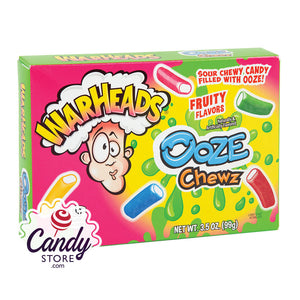 Warheads Ooze Chewz Theater Boxes 3.5oz - 12ct CandyStore.com