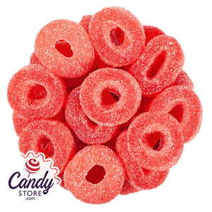 Watermelon Gummi Rings - 5lb CandyStore.com