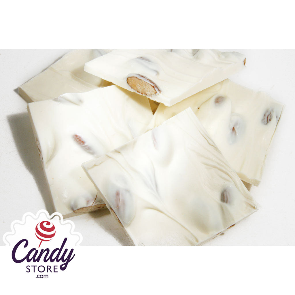 White Chocolate Almond Bark 5lb Bulk