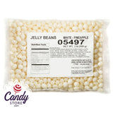 White Jelly Beans Pineapple - 2lb Bulk CandyStore.com