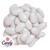 White Jordan Almonds -7lb Bulk CandyStore.com