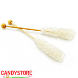White Rock Candy Swizzle Sticks - 72ct CandyStore.com