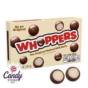 Whoppers Malted Milk Balls Theater Size - 12ct CandyStore.com