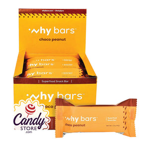 Why Bar Chocolate Peanut 2.3oz - 216ct CandyStore.com