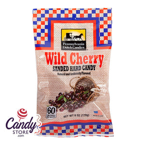 Wild Cherry Sanded Candy 6oz Pennsylvania Dutch - 36ct CandyStore.com