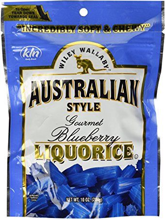 Wiley Wallaby Blueberry Liquorice - 10ct CandyStore.com